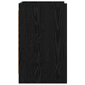 Noční stolky 2 pcs Černý dub 40 x 36 x 60 cm Kompozitní dřevo - obrázek 5