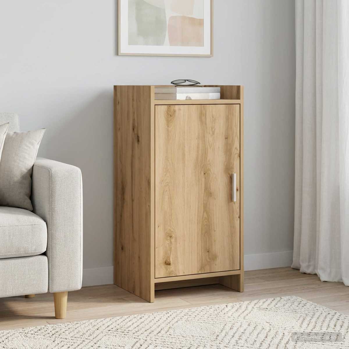 Sideboard 40 x 36 x 80 cm Konstrueret træ