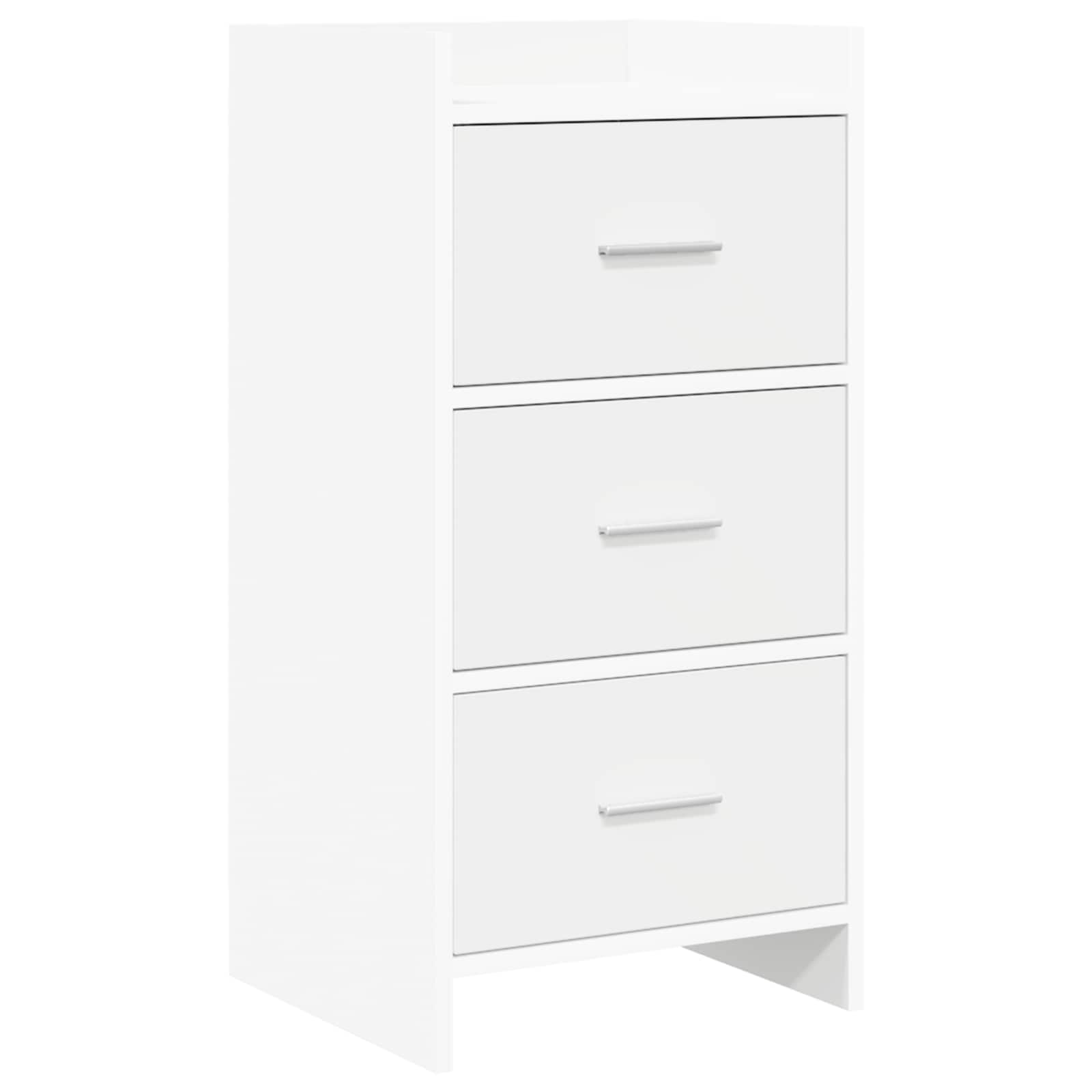 vidaXL Bufet Alb 40 x 36 x 80 cm Lemn prelucrat
