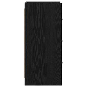Servírovací skříň Černý dub 40 x 36 x 80 cm Kompozitní dřevo - obrázek 5