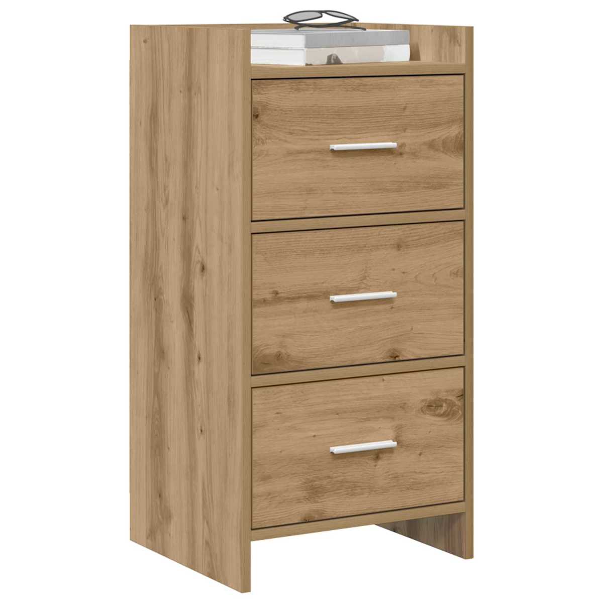 Sideboard 40 x 36 x 80 cm Konstrueret træ - Billede 3