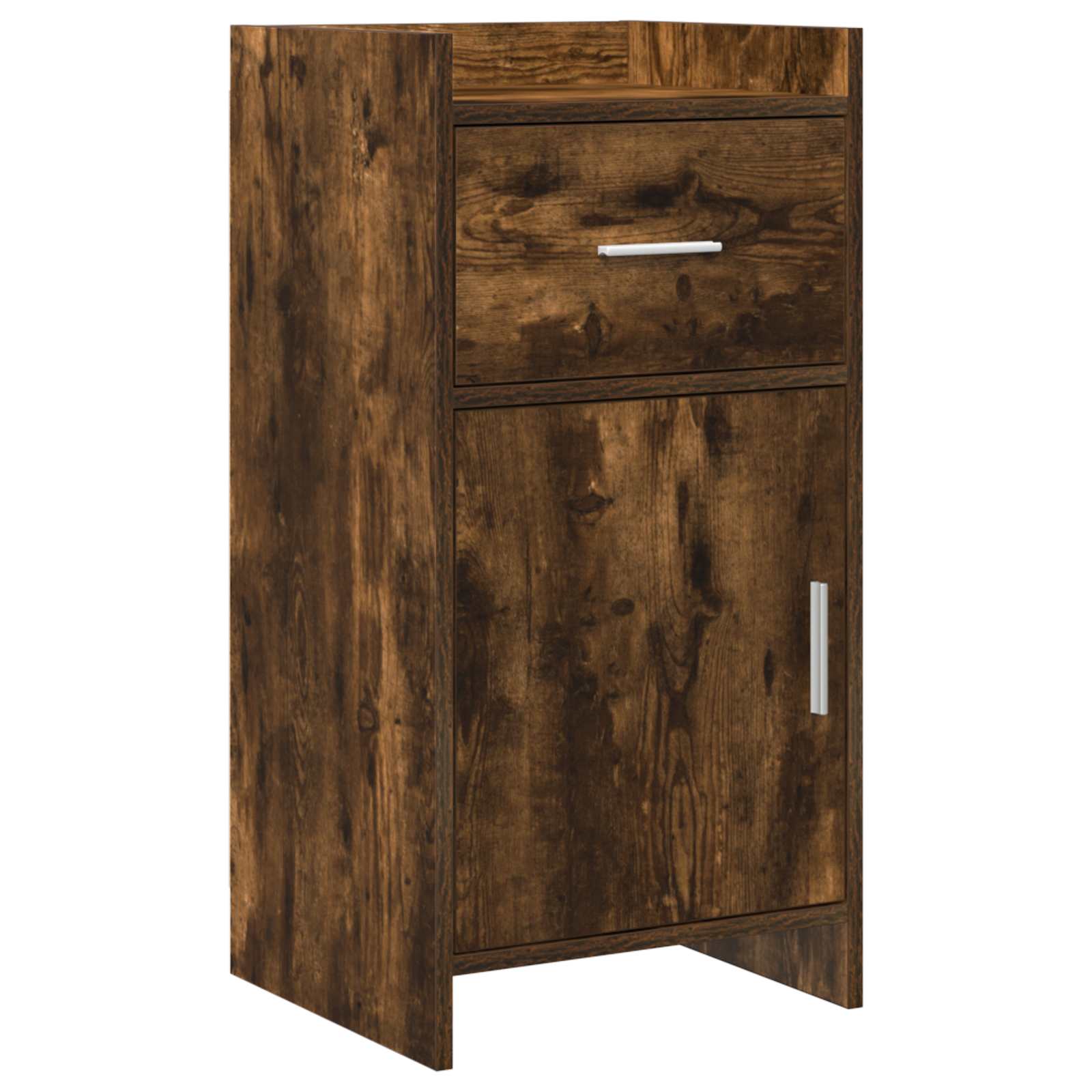 vidaXL Bufet Stejar fumuriu 40 x 36 x 80 cm Lemn prelucrat