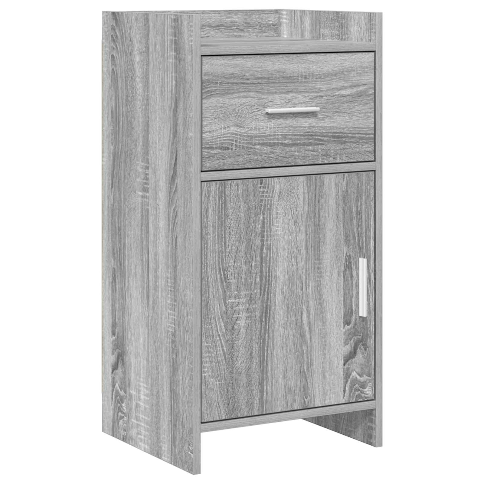 vidaXL Bufet Sonoma gri 40 x 36 x 80 cm Lemn prelucrat