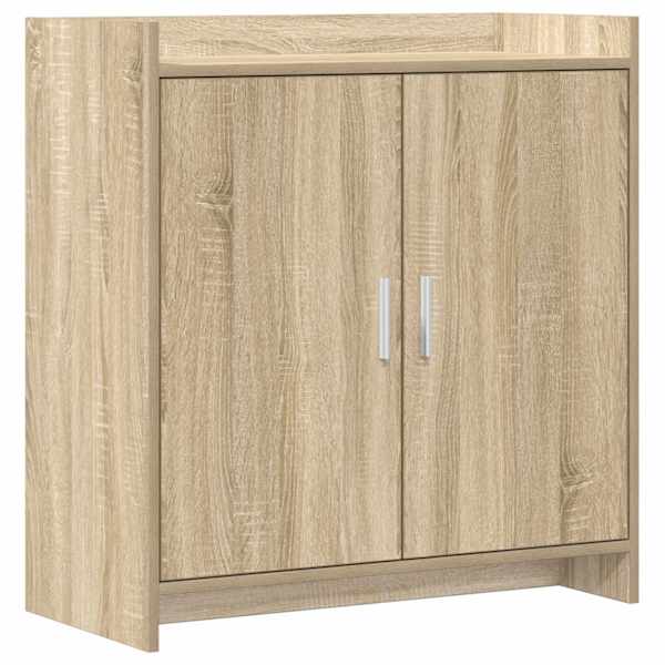 vidaXL K&otilde;ide Sonoma tamm 72 x 36 x 80 cm Tehispuit