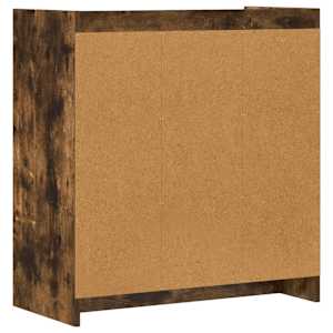 Servírovací skříň Kouřový dub 72 x 36 x 80 cm Kompozitní dřevo - obrázek 7