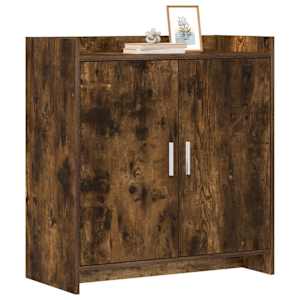 Servírovací skříň Kouřový dub 72 x 36 x 80 cm Kompozitní dřevo - obrázek 3