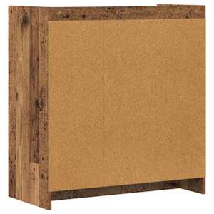 Servírovací skříň Staré dřevo 72 x 36 x 80 cm Kompozitní dřevo - obrázek 7