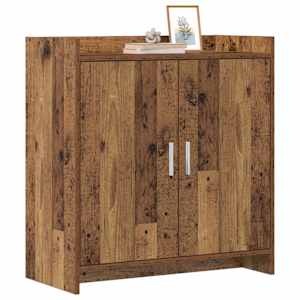 Servírovací skříň Staré dřevo 72 x 36 x 80 cm Kompozitní dřevo - obrázek 3