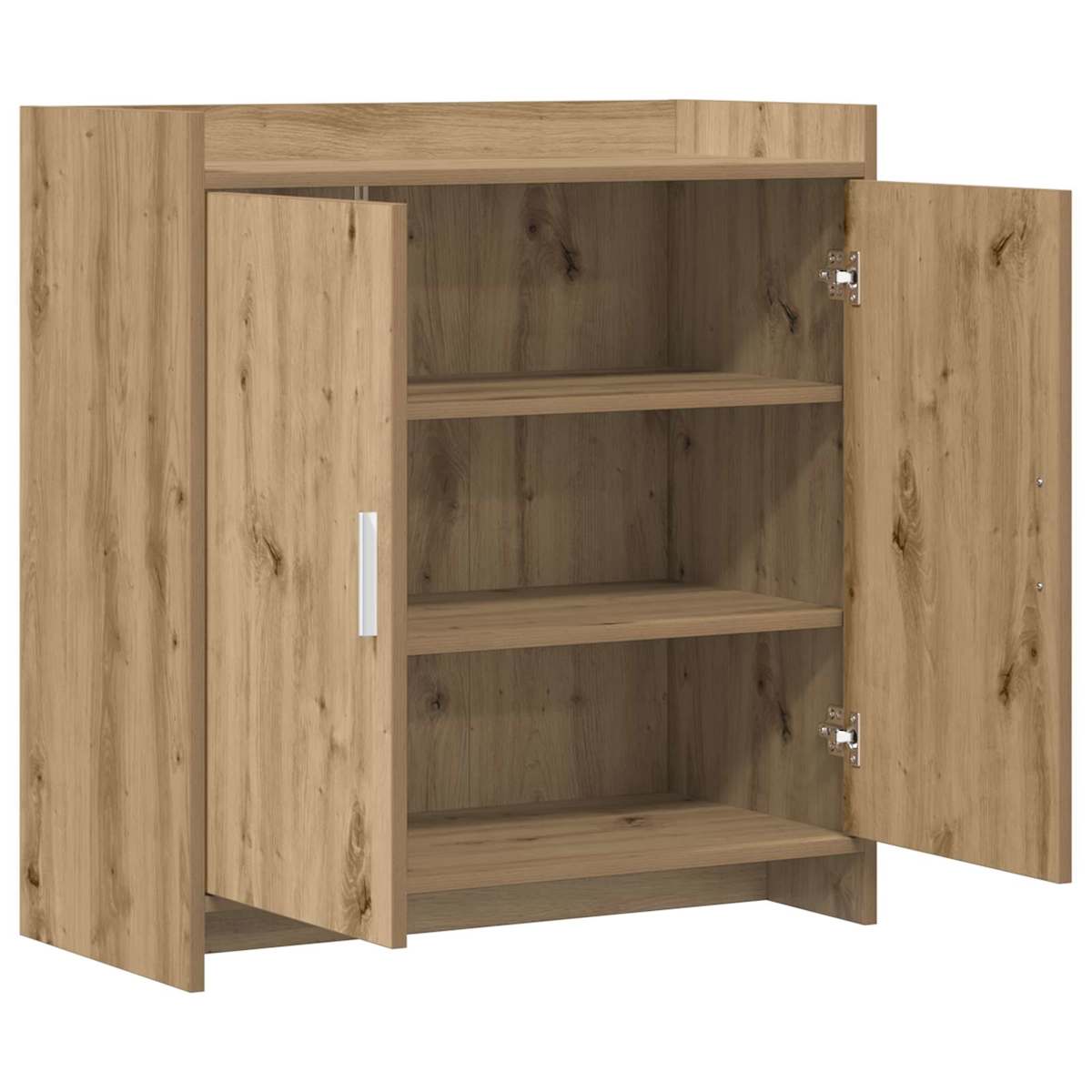 Sideboard 72 x 36 x 80 cm Konstrueret træ - Billede 4