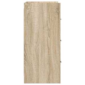Servírovací skříň Dub sonoma 75 x 33 x 80 cm Kompozitní dřevo - obrázek 6