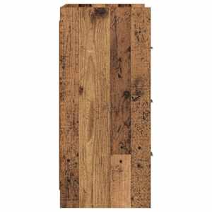 Servírovací skříň Staré dřevo 75 x 33 x 80 cm Kompozitní dřevo - obrázek 6