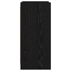 Servírovací skříň Černý dub 75 x 36 x 80 cm Kompozitní dřevo - obrázek 4