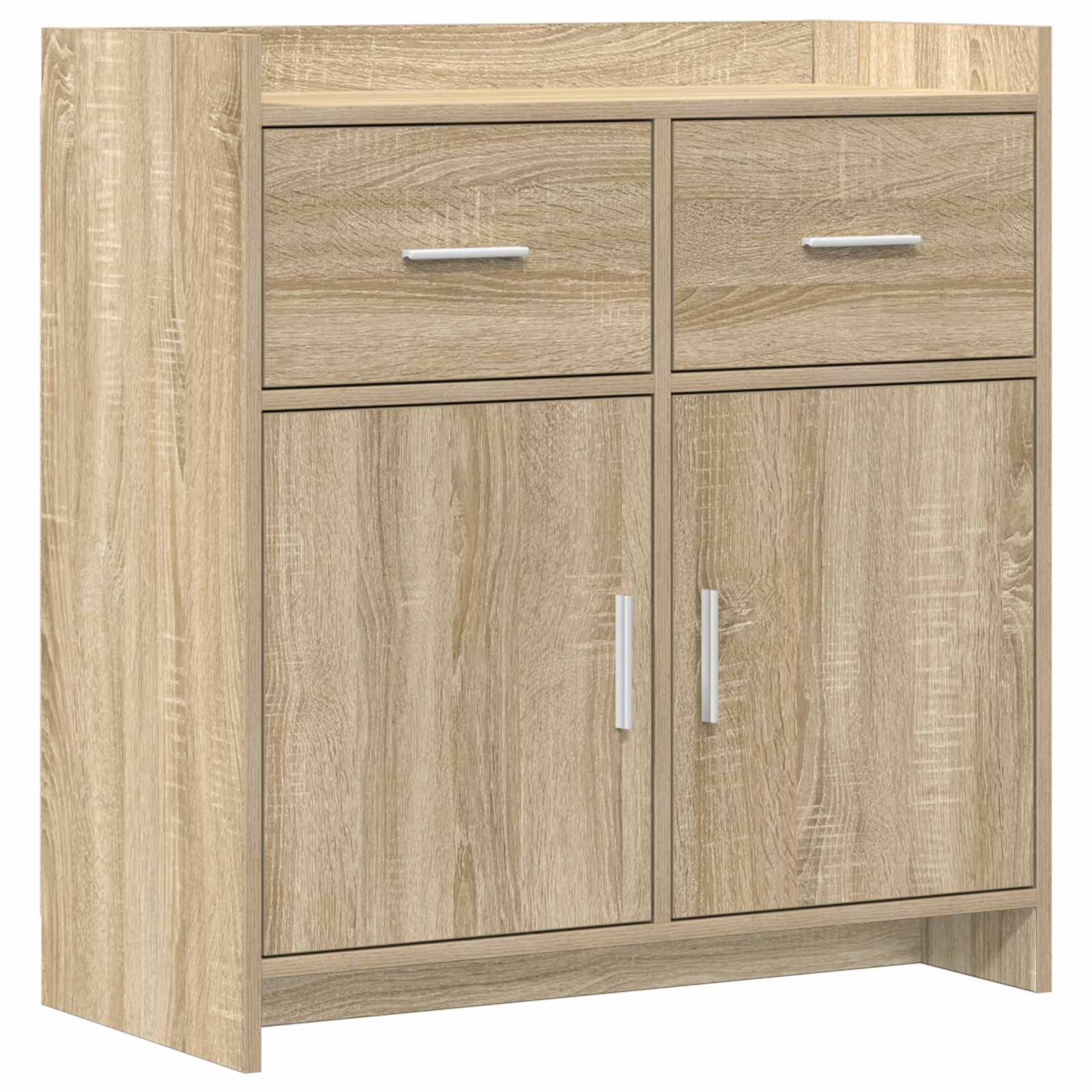 vidaXL Bufet Stejar Sonoma 75 x 36 x 80 cm Lemn prelucrat