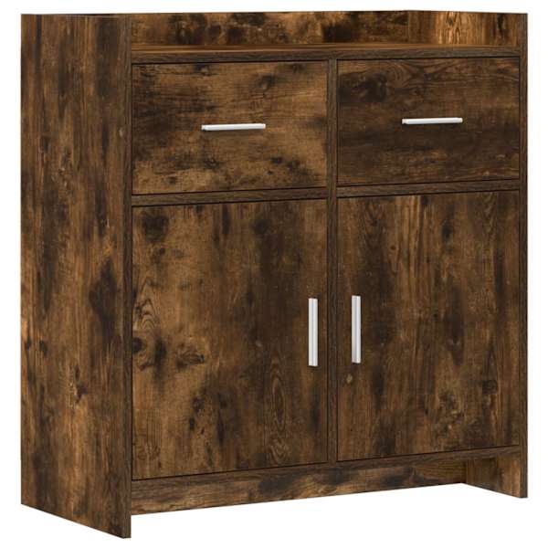 vidaXL K&otilde;ide Suitsutatud tamm 75 x 36 x 80 cm Tehispuit