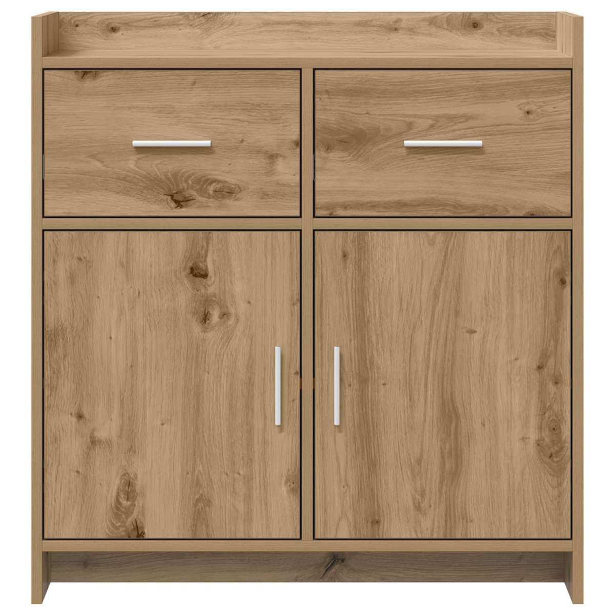 Sideboard 75 x 36 x 80 cm Konstrueret træ - Billede 5