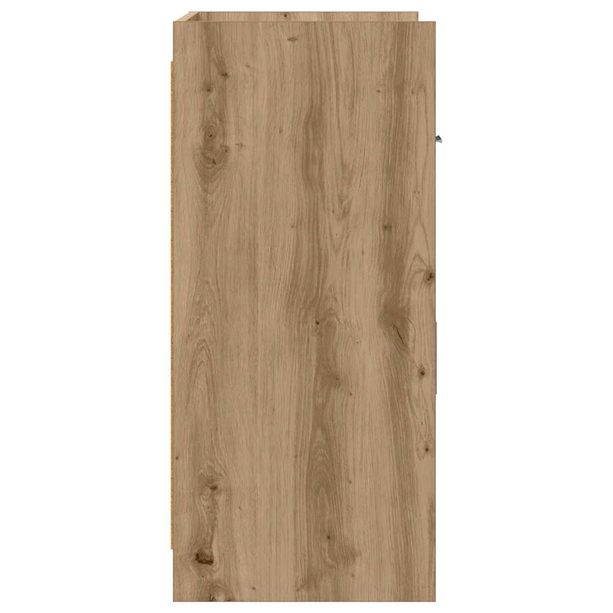 Sideboard 75 x 36 x 80 cm Konstrueret træ - Billede 6