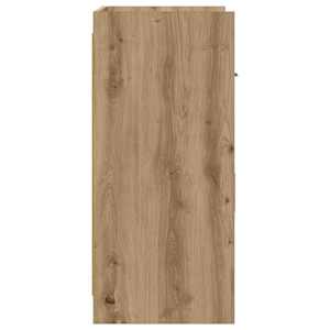 Servírovací skříň Dub artisan 75 x 36 x 80 cm Kompozitní dřevo - obrázek 6