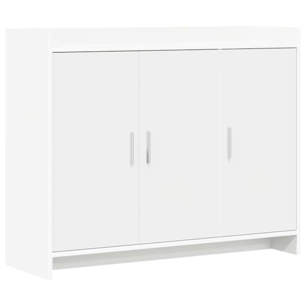 vidaXL K&otilde;ide Valge 98,5 x 33 x 80 cm Tehispuit