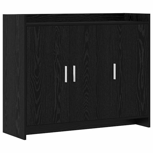 vidaXL K&otilde;ide Must tamm 98,5 x 33 x 80 cm Tehispuit