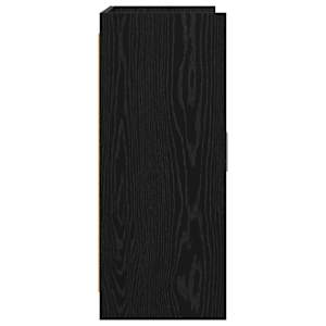 Servírovací skříň Černý dub 98,5 x 33 x 80 cm Kompozitní dřevo - obrázek 6
