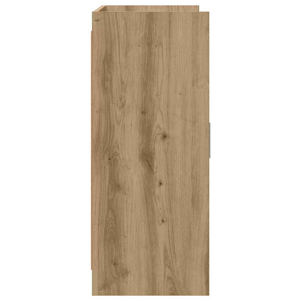 Sideboard Oak 98,5 x 33 x 80 cm Konstrueret træ - Billede 6