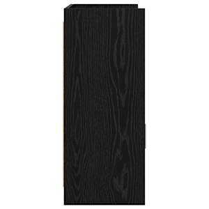 Servírovací skříň Černý dub 98,5 x 33 x 80 cm Kompozitní dřevo - obrázek 6