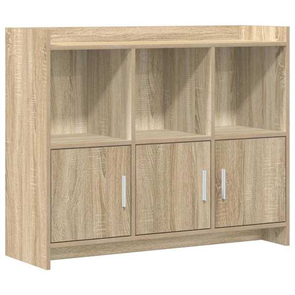 vidaXL K&otilde;ide Sonoma tamm 98,5 x 33 x 80 cm Tehispuit