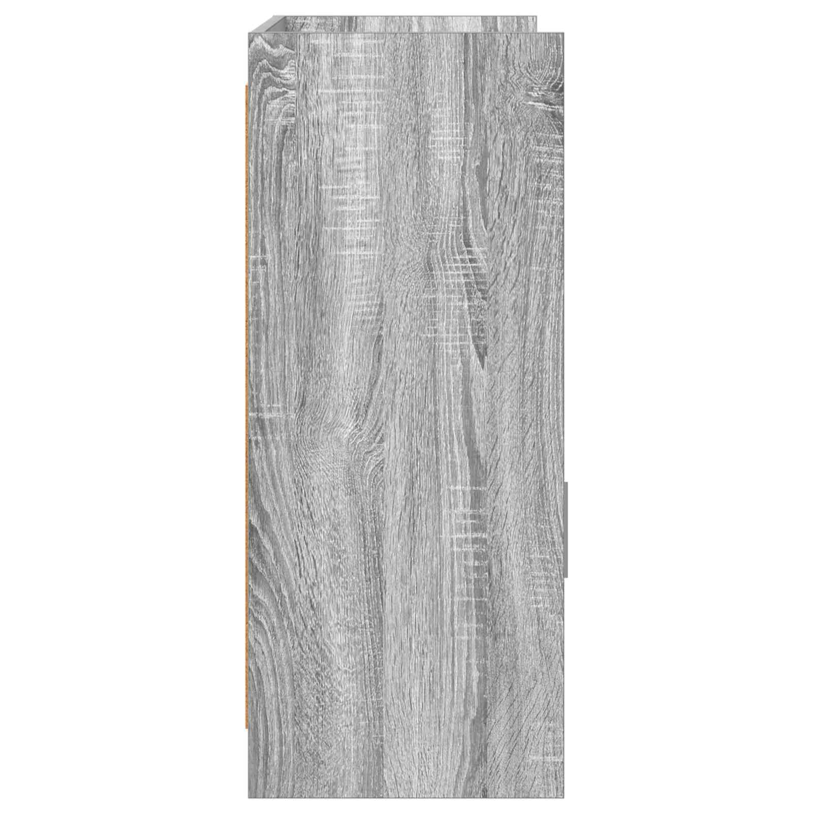 Strani šal Siva Sonoma 98,5 x 33 x 80 cm Inženirski les - slika 5