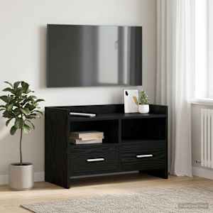 TV omarica 71,5 x 33 x 47 cm Črni hrast Inženirski les