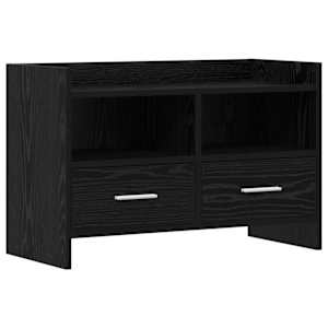 TV omarica 71,5 x 33 x 47 cm Črni hrast Inženirski les