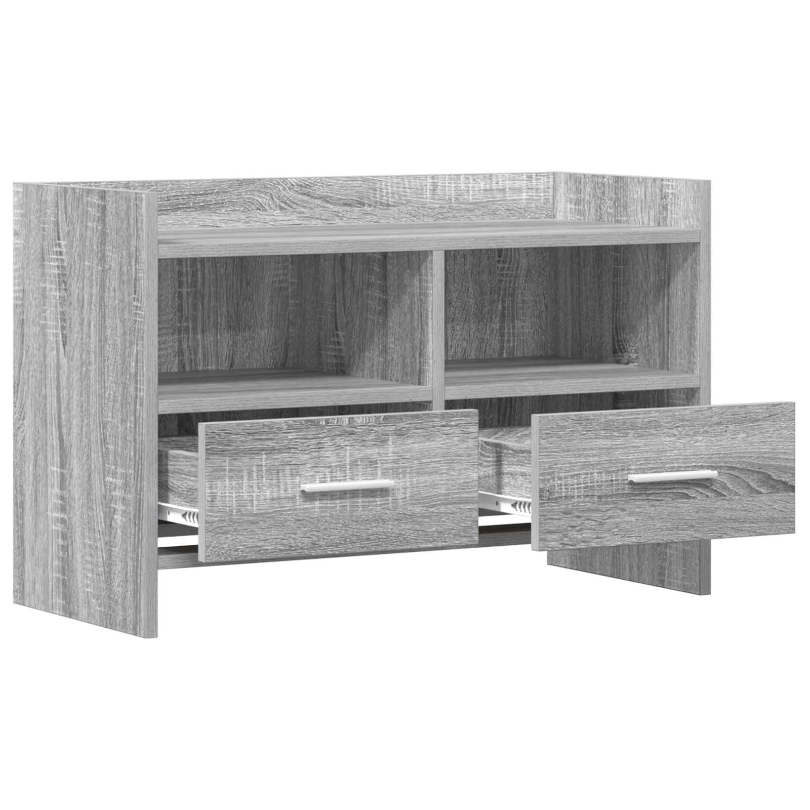 Ντουλάπι TV 71,5 x 33 x 47 εκ. Γκρι Sonoma Επεξεργασμένο Ξύλο - Image 3