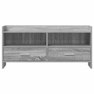 Televizní skříň 100 x 33 x 47 cm Šedý Sonoma Kompozitní dřevo - obrázek 4