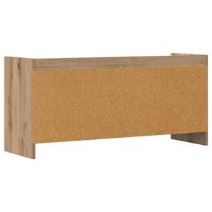Televizní skříň 100 x 33 x 47 cm Dub artisan Kompozitní dřevo - obrázek 5