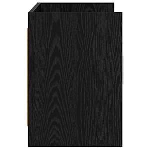 Televizní skříň 102 x 33 x 47 cm Černý dub Kompozitní dřevo - obrázek 5