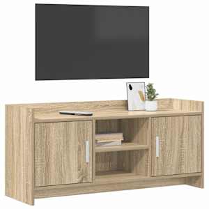 Televizní skříň 102 x 33 x 47 cm Dub sonoma Kompozitní dřevo - obrázek 2