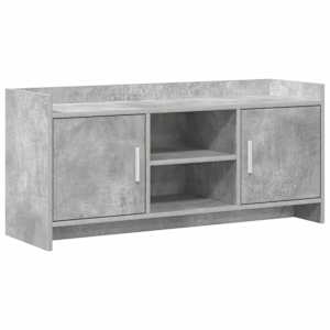 Televizní skříň 102 x 33 x 47 cm Betonově šedá Kompozitní dřevo - obrázek 2