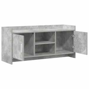 Televizní skříň 102 x 33 x 47 cm Betonově šedá Kompozitní dřevo - obrázek 4