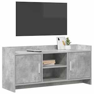 Televizní skříň 102 x 33 x 47 cm Betonově šedá Kompozitní dřevo - obrázek 3