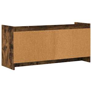 Televizní skříň 102 x 33 x 47 cm Kouřový dub Kompozitní dřevo - obrázek 7