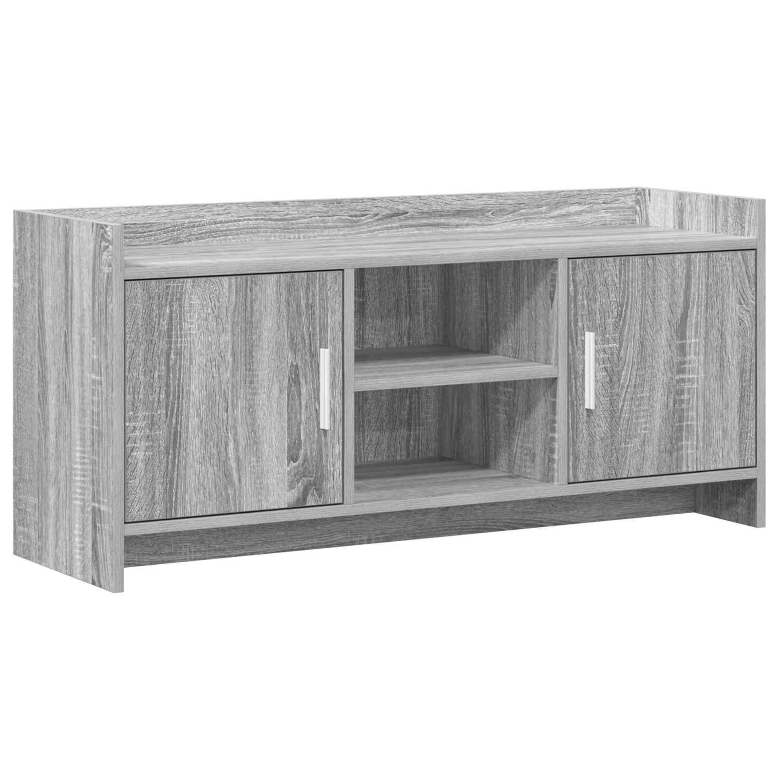 vidaXL Cabinet TV 102 x 33 x 47 cm Sonoma gri Lemn prelucrat