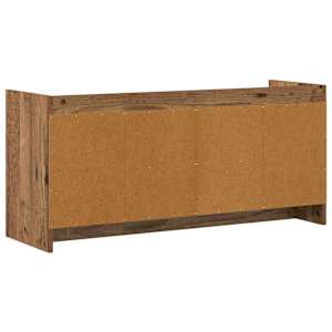 Televizní skříň 102 x 33 x 47 cm Staré dřevo Kompozitní dřevo - obrázek 7