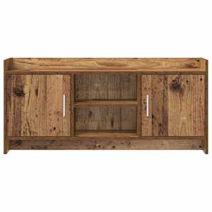 Televizní skříň 102 x 33 x 47 cm Staré dřevo Kompozitní dřevo - obrázek 5