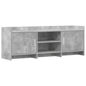 Televizní skříň 130 x 33 x 47 cm Betonově šedá Kompozitní dřevo - obrázek 1