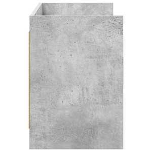 Televizní skříň 130 x 33 x 47 cm Betonově šedá Kompozitní dřevo - obrázek 5