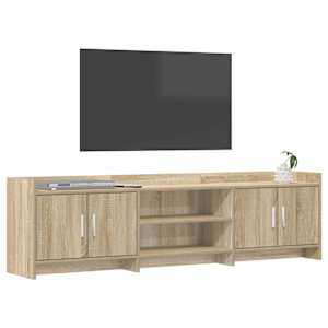 Televizní skříň 168 x 33 x 47 cm Dub sonoma Kompozitní dřevo - obrázek 2