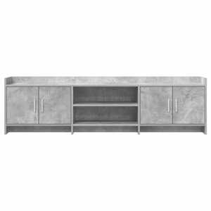 Televizní skříň 168 x 33 x 47 cm Betonově šedá Kompozitní dřevo - obrázek 4