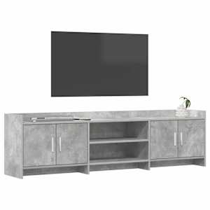 Televizní skříň 168 x 33 x 47 cm Betonově šedá Kompozitní dřevo - obrázek 2