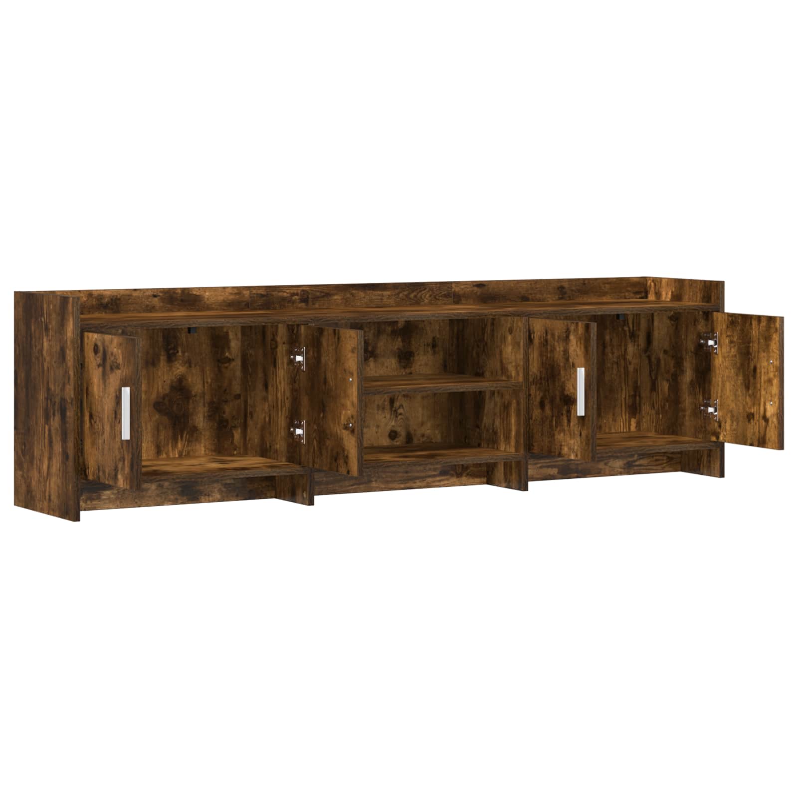 Ντουλάπι TV 168 x 33 x 47 εκ. Καπνισμένο Ξύλο Δρυός - Image 3
