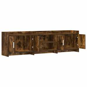 Televizní skříň 168 x 33 x 47 cm Kouřový dub Kompozitní dřevo - obrázek 4