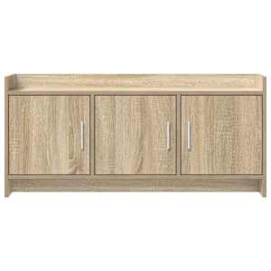 Televizní skříň 102 x 33 x 47 cm Dub sonoma Kompozitní dřevo - obrázek 4